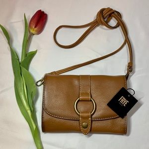 NWT Frye Leather Ring XBODY / Crossbody